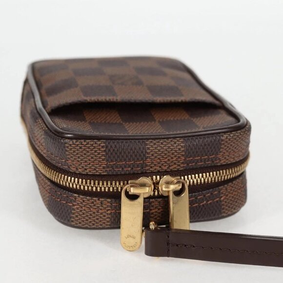 LOUIS VUITTON Damier Ebene Etui Okapi GM Pouch N61737 LV Auth 129998V - Picture 7 of 16